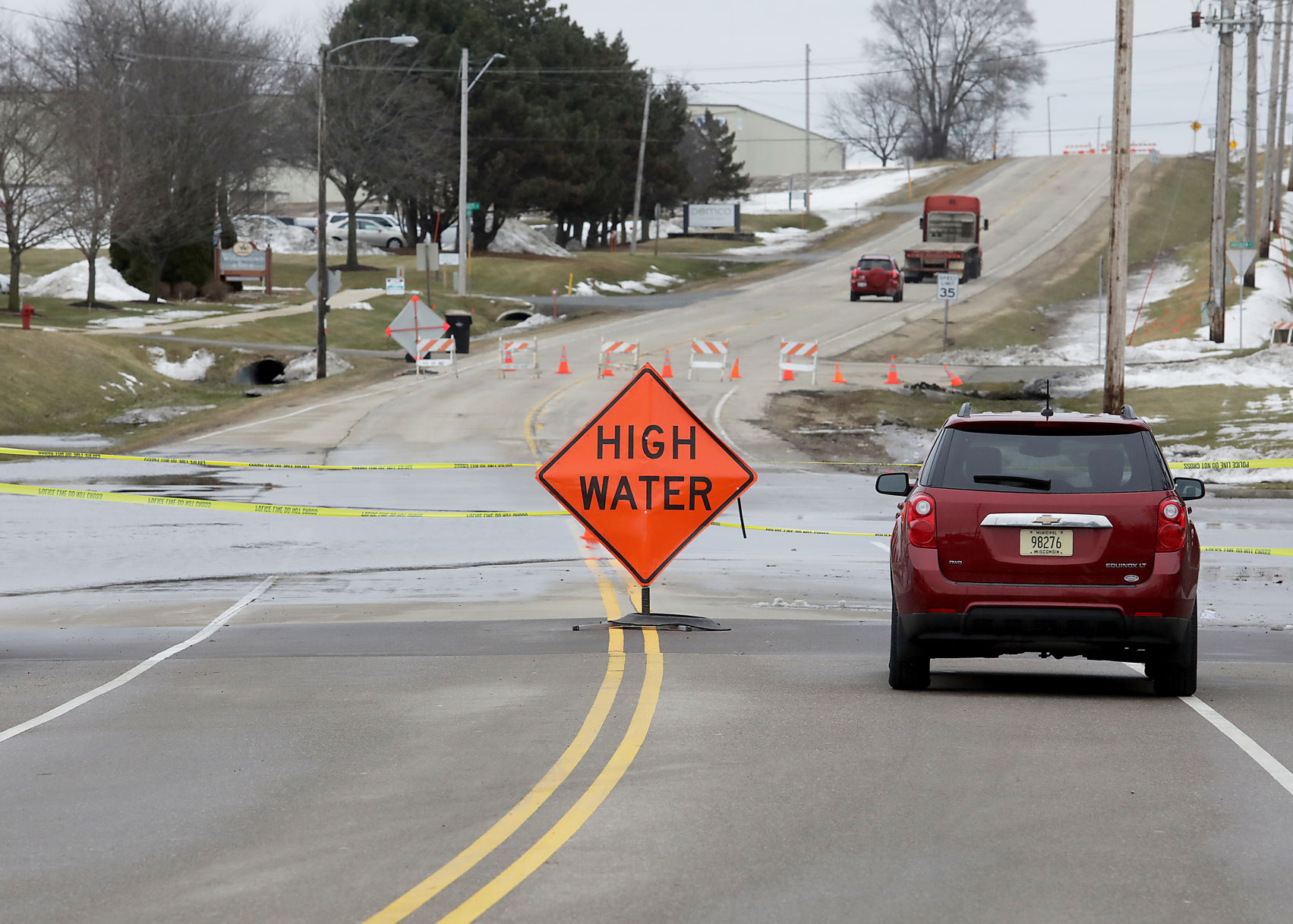 Flooding in DeForest